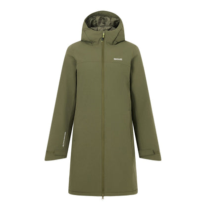 Olive Night - Front - Regatta Womens-Ladies Taline Insulated Waterproof Jacket