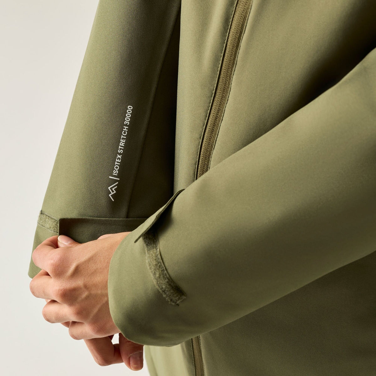 Olive Night - Close up - Regatta Womens-Ladies Taline Insulated Waterproof Jacket