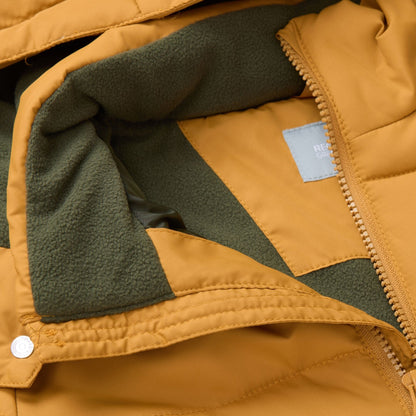 Wood Brown-Dark Khaki - Pack Shot - Regatta Childrens-Kids Rover Padded Jacket