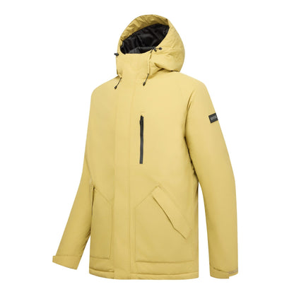 Desert Beige - Side - Regatta Mens Slyvan Insulated Waterproof Jacket