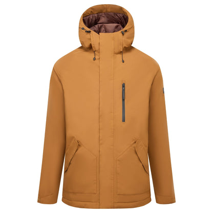 Rich Tan - Front - Regatta Mens Slyvan Insulated Waterproof Jacket