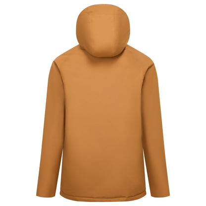 Rich Tan - Back - Regatta Mens Slyvan Insulated Waterproof Jacket