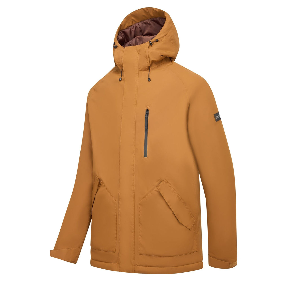 Rich Tan - Side - Regatta Mens Slyvan Insulated Waterproof Jacket