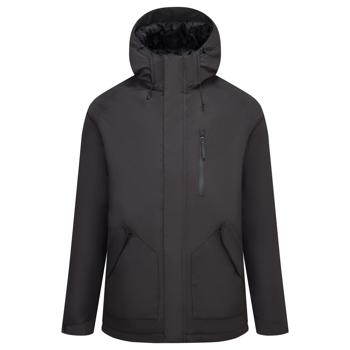 Black - Front - Regatta Mens Slyvan Insulated Waterproof Jacket