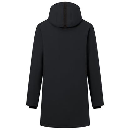Black - Back - Regatta Mens Merzen Insulated Waterproof Jacket