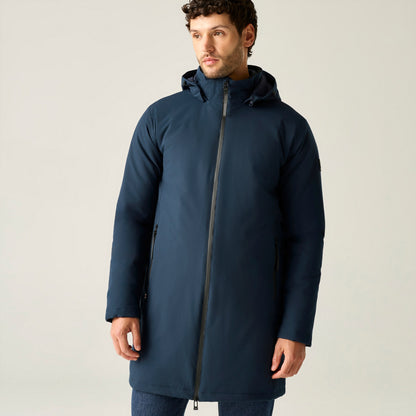 Navy - Pack Shot - Regatta Mens Merzen Insulated Waterproof Jacket