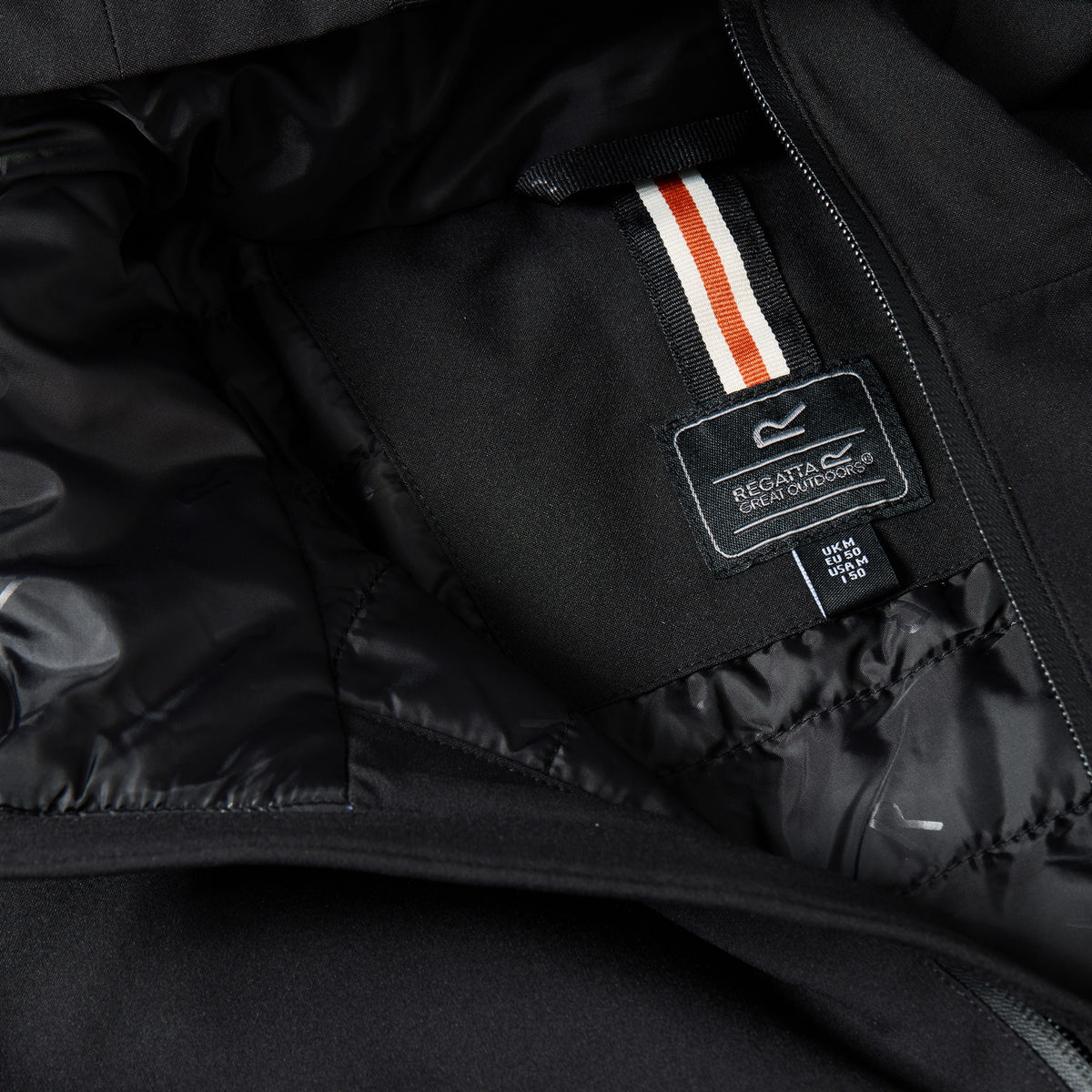 Black - Lifestyle - Regatta Mens Merzen Insulated Waterproof Jacket