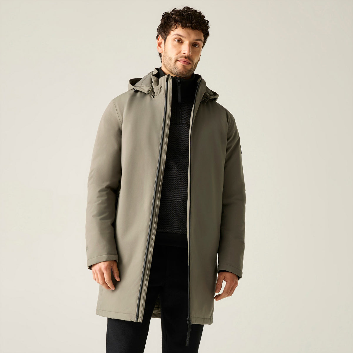 Smokey Olive - Pack Shot - Regatta Mens Merzen Insulated Waterproof Jacket