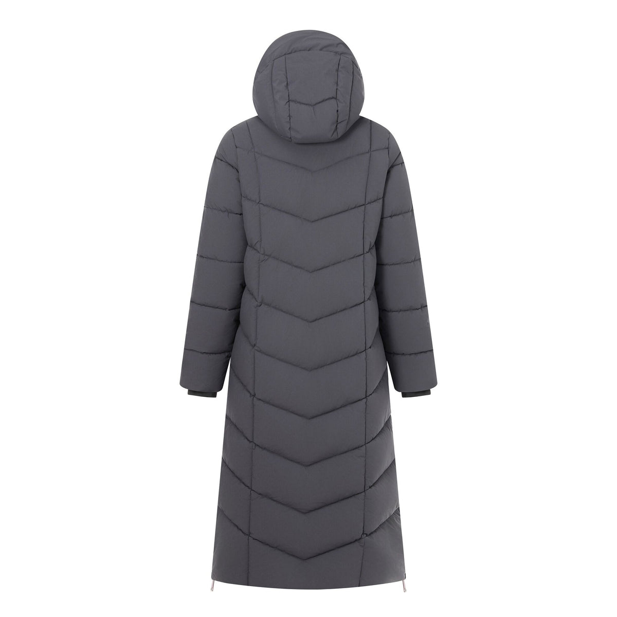 Iron - Back - Regatta Womens-Ladies Eloria Long Length Padded Jacket