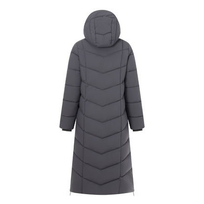 Iron - Back - Regatta Womens-Ladies Eloria Long Length Padded Jacket