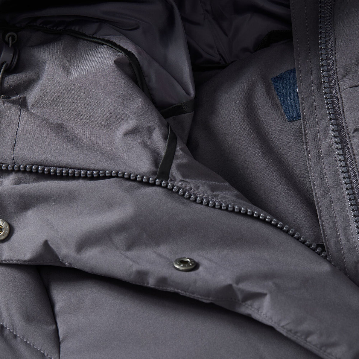 Iron - Pack Shot - Regatta Womens-Ladies Eloria Long Length Padded Jacket