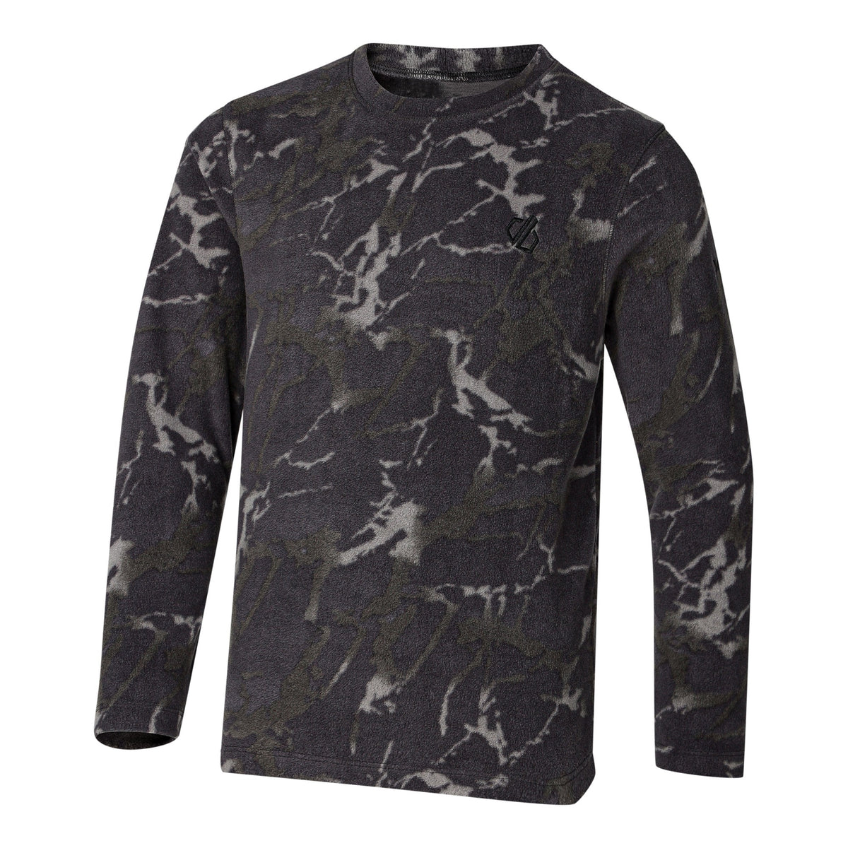 Dark - Lifestyle - Dare 2B Childrens-Kids Cracked Thermal Base Layer Set