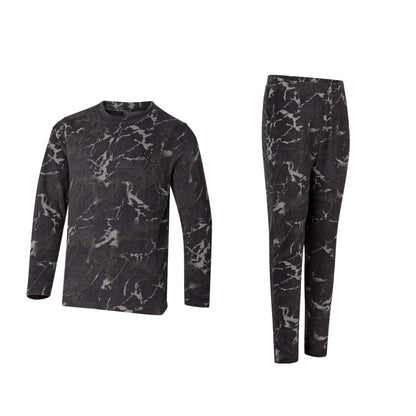Dark - Front - Dare 2B Childrens-Kids Cracked Thermal Base Layer Set