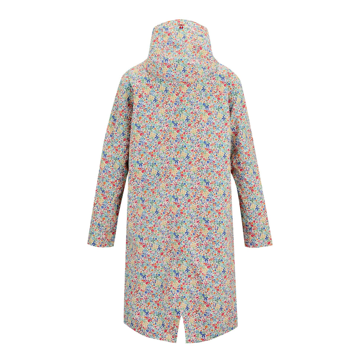 Cream Harmony - Back - Regatta Womens-Ladies Cath Kidston Ditsy Floral Long Length Waterproof Jacket
