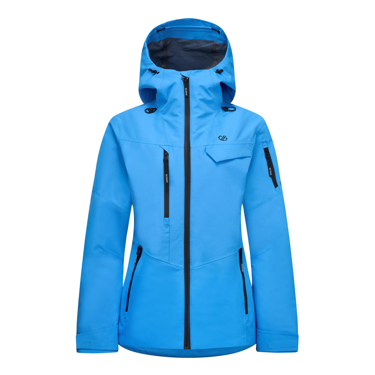 Elysium Blue - Front - Dare 2B Womens-Ladies Ski Jacket