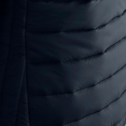 Navy-Black - Lifestyle - Regatta Womens-Ladies Loft Lite Baffled Hybrid Jacket
