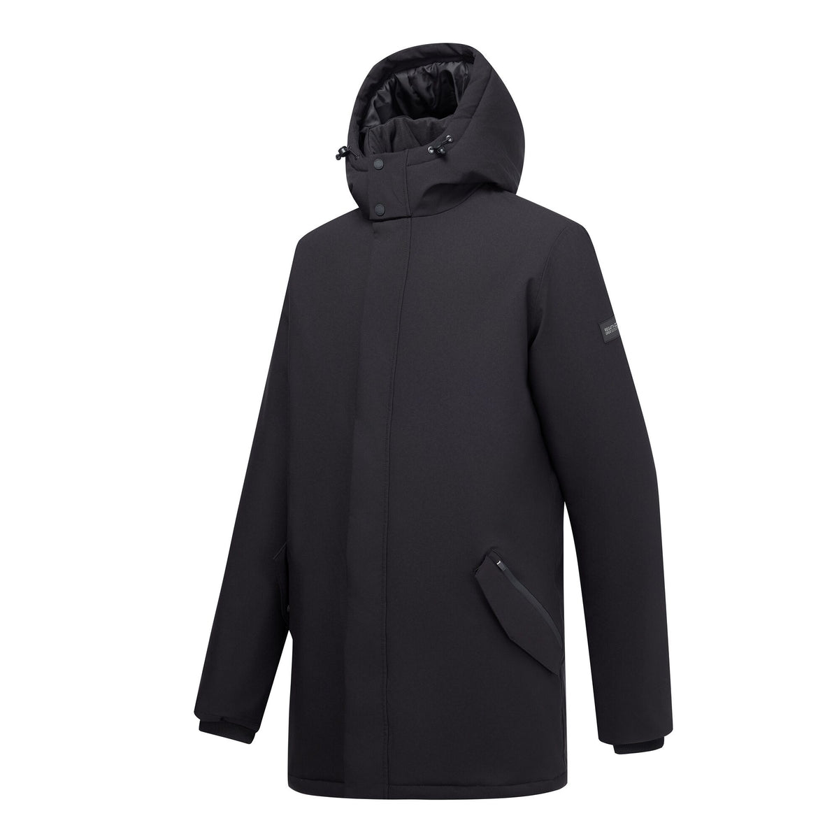 Black - Side - Regatta Mens Waterproof Insulated Jacket