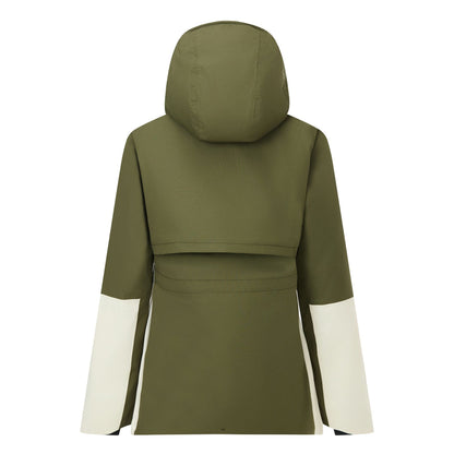Olive Night-Light Vanilla - Back - Regatta Womens-Ladies Marcia Insulated Jacket