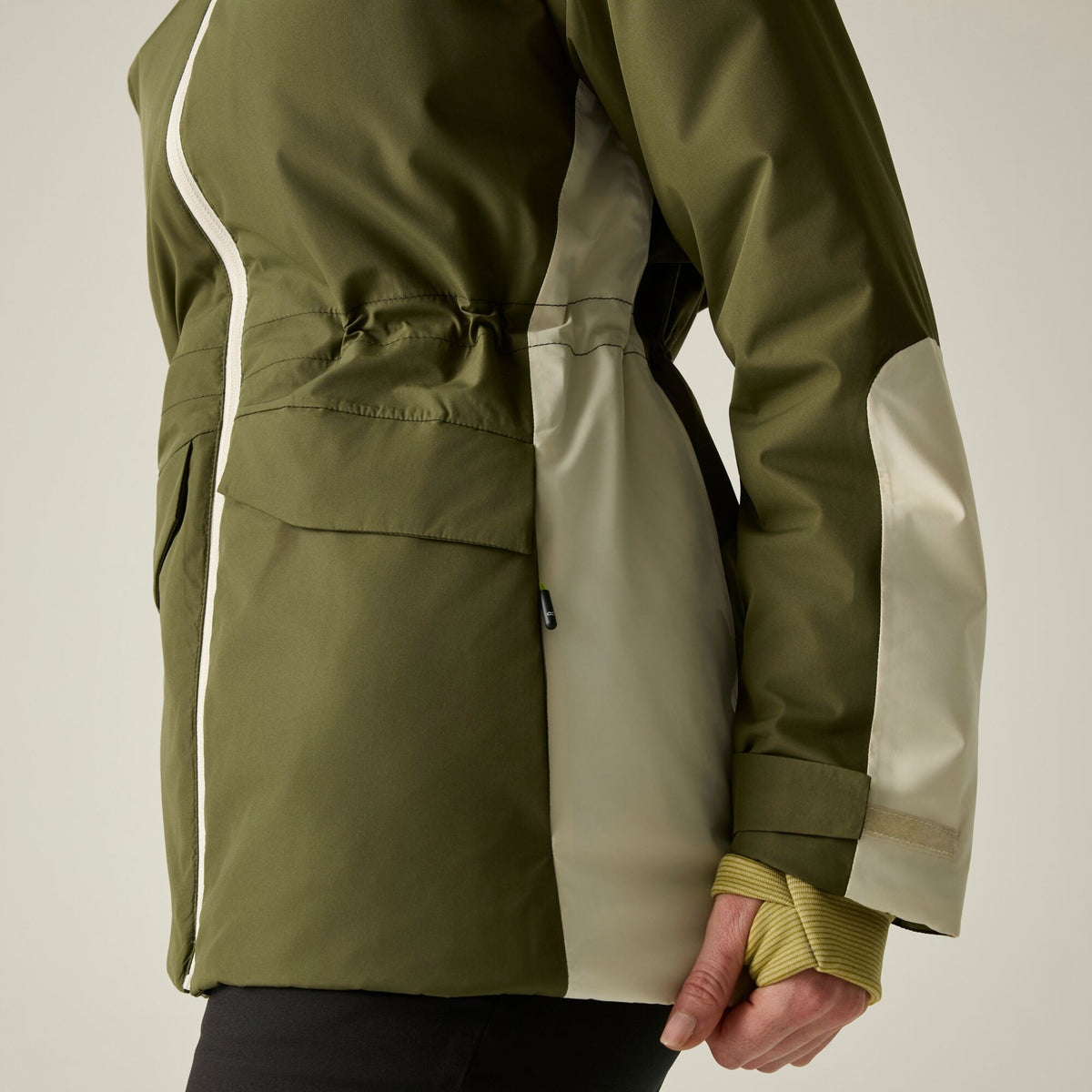 Olive Night-Light Vanilla - Lifestyle - Regatta Womens-Ladies Marcia Insulated Jacket