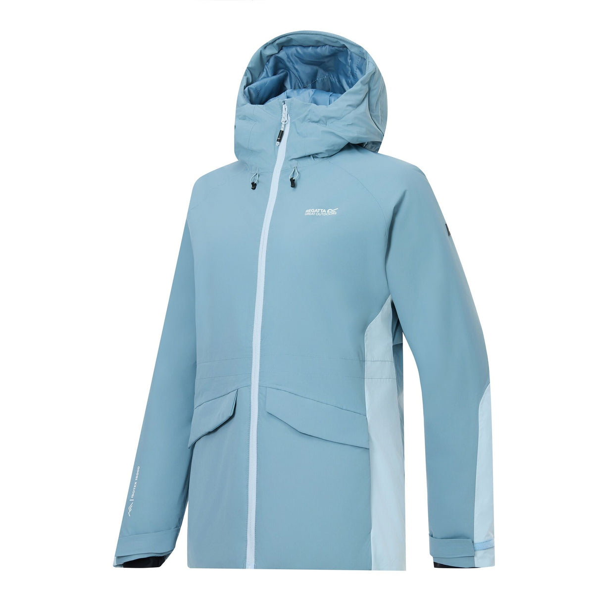 Dusky Blue-Skyway - Side - Regatta Womens-Ladies Marcia Insulated Jacket