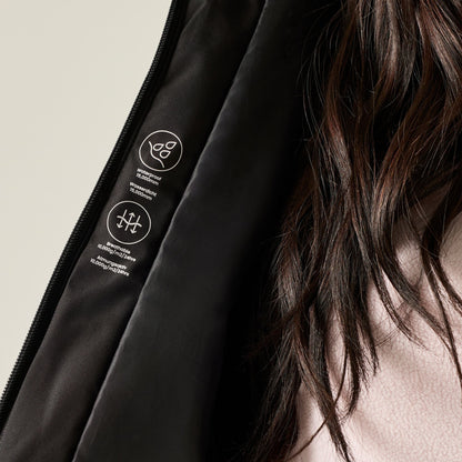Black - Close up - Regatta Womens-Ladies Marcia Insulated Jacket
