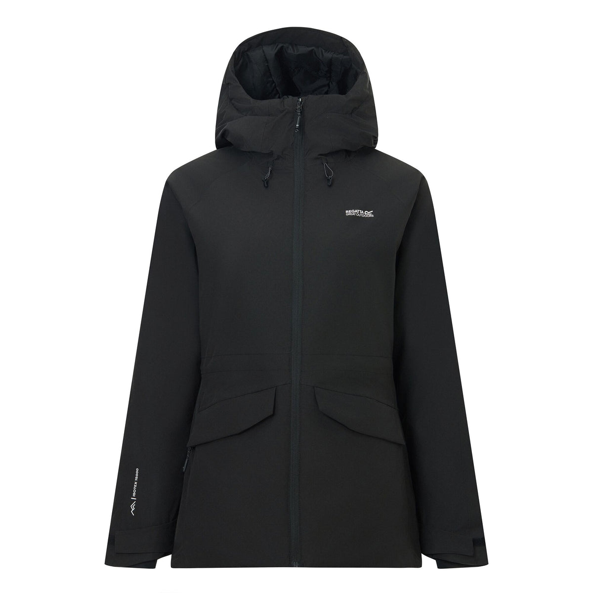 Black - Front - Regatta Womens-Ladies Marcia Insulated Jacket