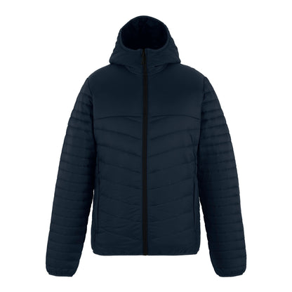 Navy-Black - Front - Regatta Mens Loft Lite Baffled Hybrid Jacket