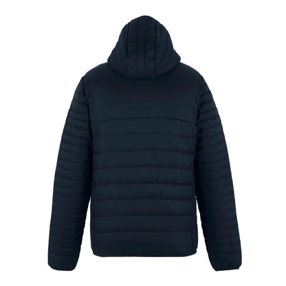 Navy-Black - Back - Regatta Mens Loft Lite Baffled Hybrid Jacket