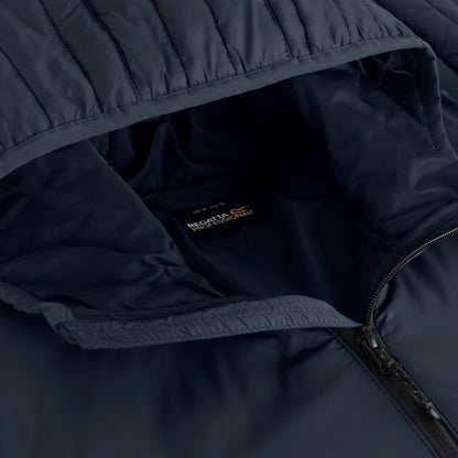 Navy-Black - Pack Shot - Regatta Mens Loft Lite Baffled Hybrid Jacket