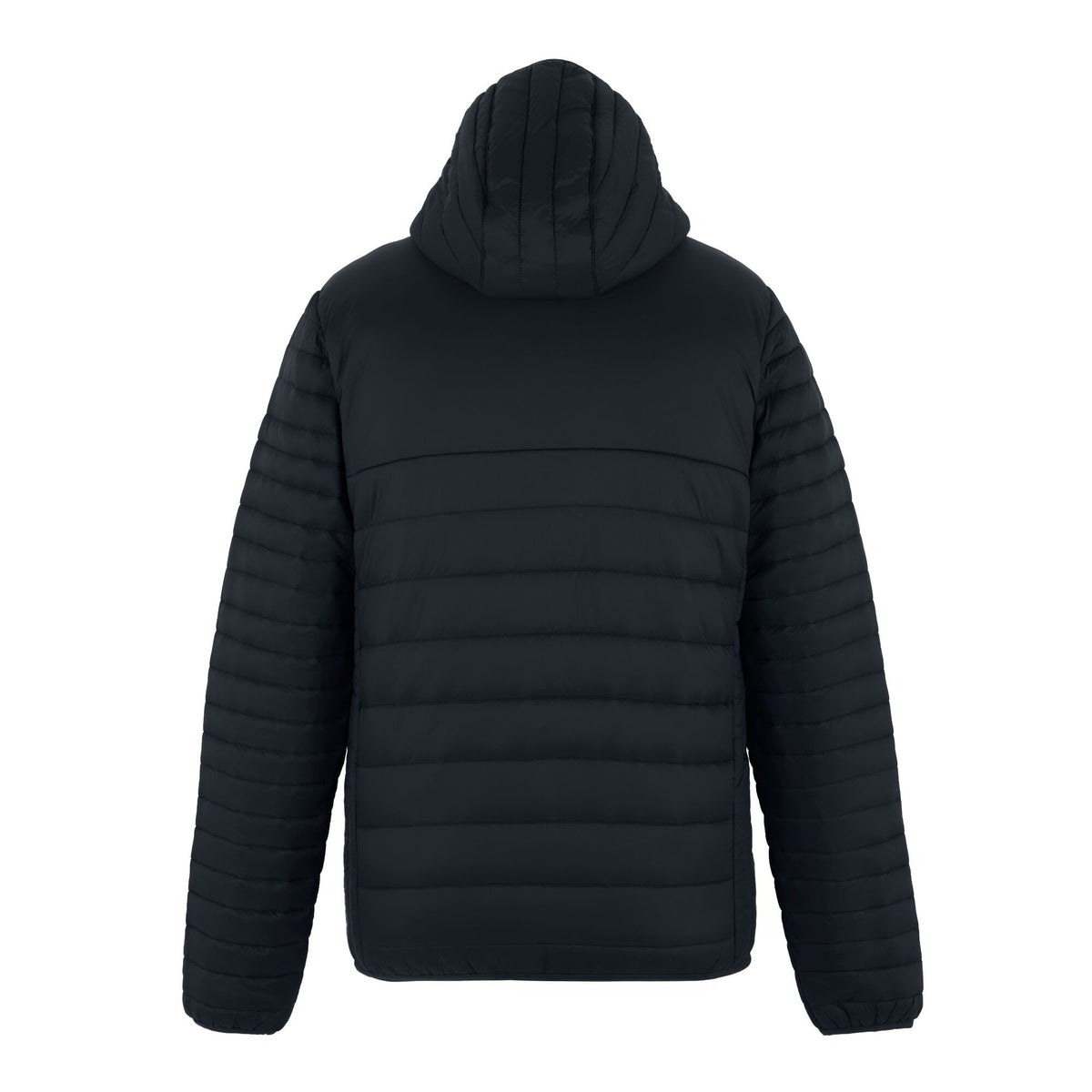 Seal Grey-Black - Back - Regatta Mens Loft Lite Baffled Hybrid Jacket
