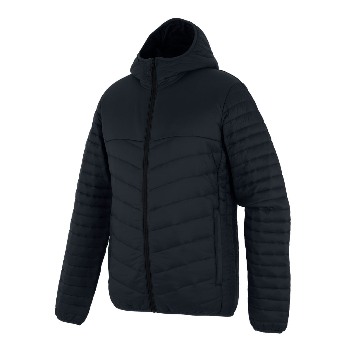 Seal Grey-Black - Side - Regatta Mens Loft Lite Baffled Hybrid Jacket