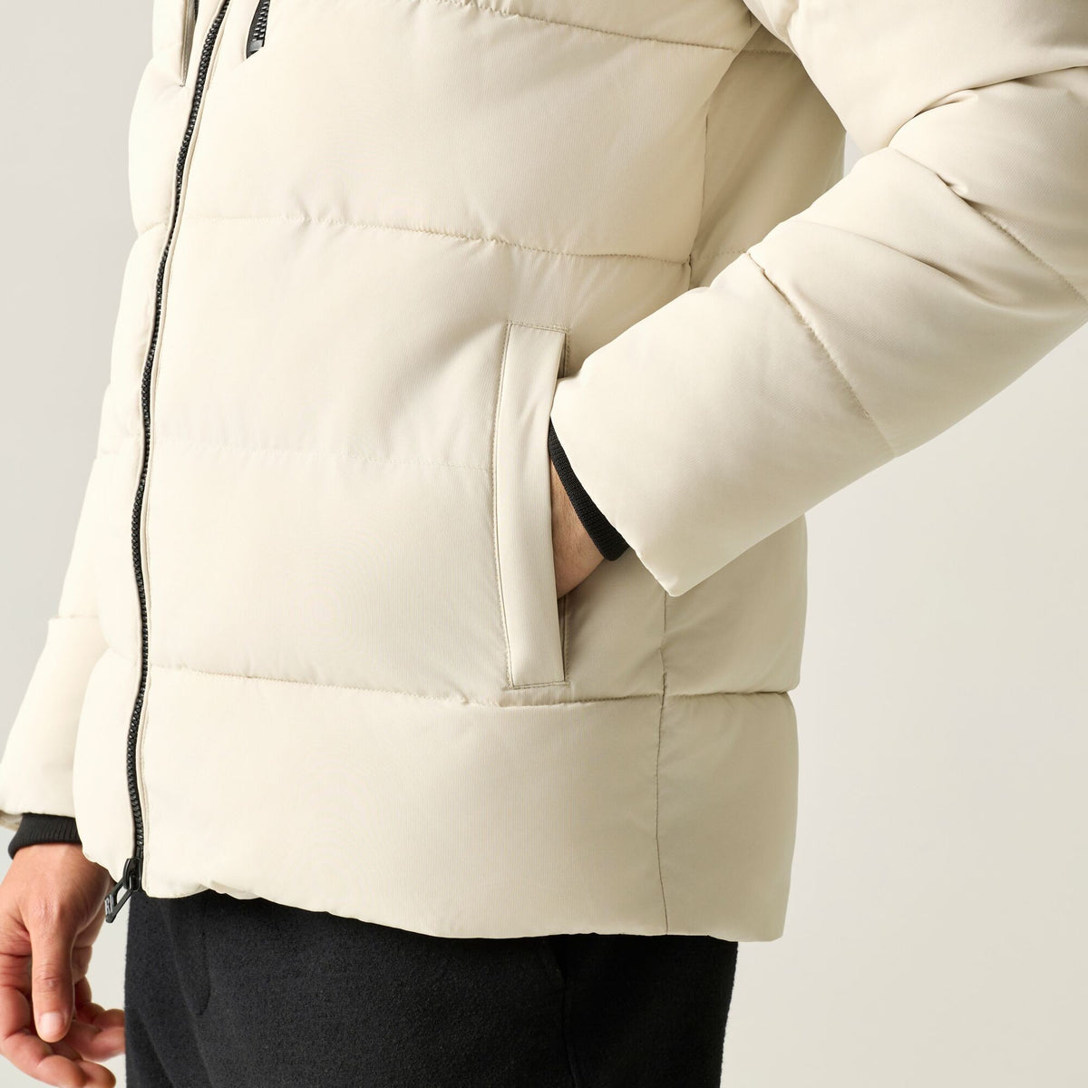 Moonbeam - Close up - Regatta Mens Layska Padded Jacket