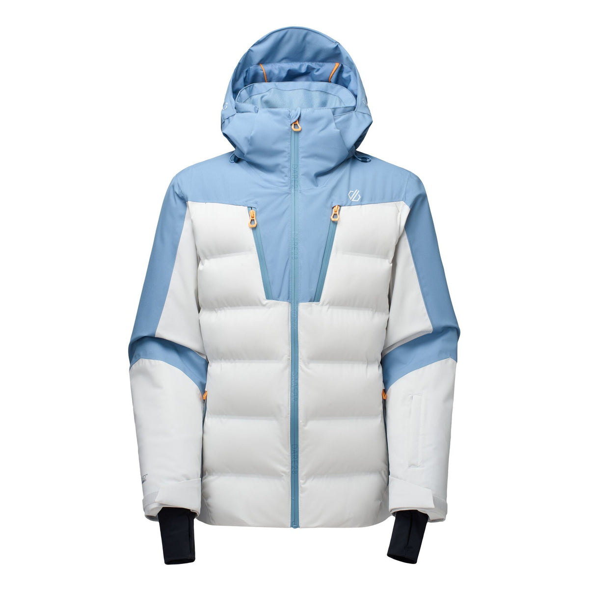 Dusky Blue-Iceberg - Front - Dare 2B Mens Speed III Ski Jacket