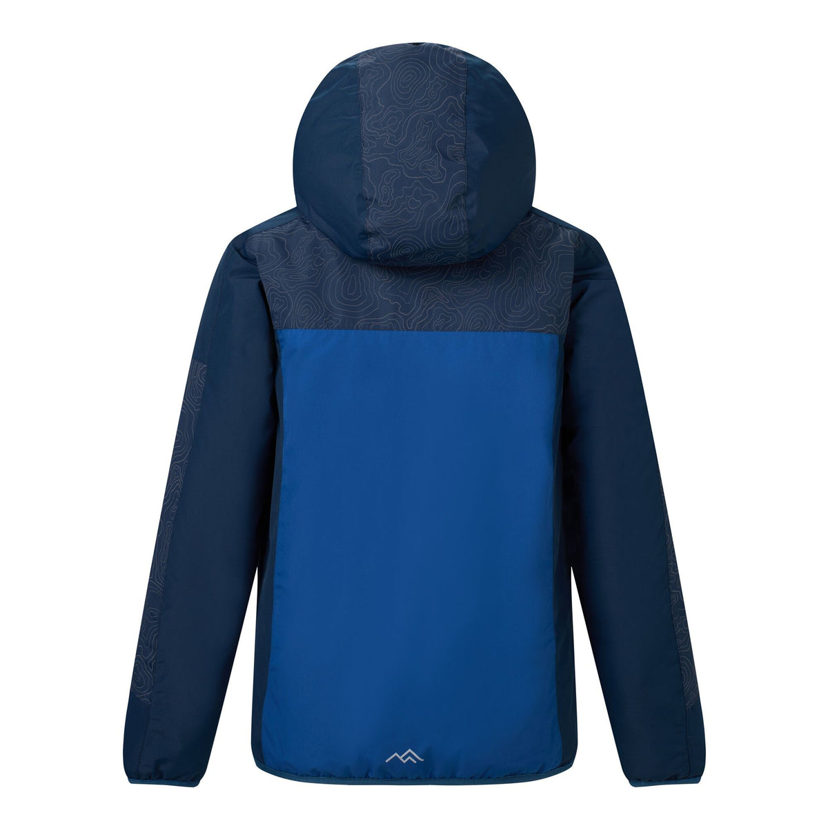 Navy-Aviator Blue - Back - Regatta Childrens-Kids Illuma Waterproof Reflective Insulated Jacket