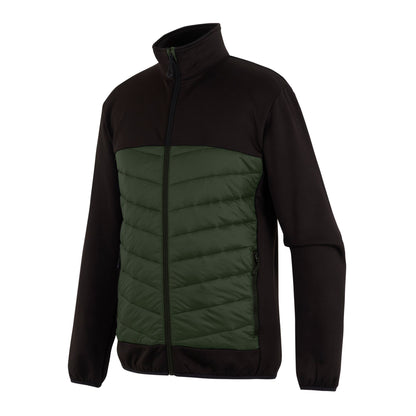 Dark Khaki-Black - Side - Regatta Mens Loft Lite Hybrid Padded Jacket
