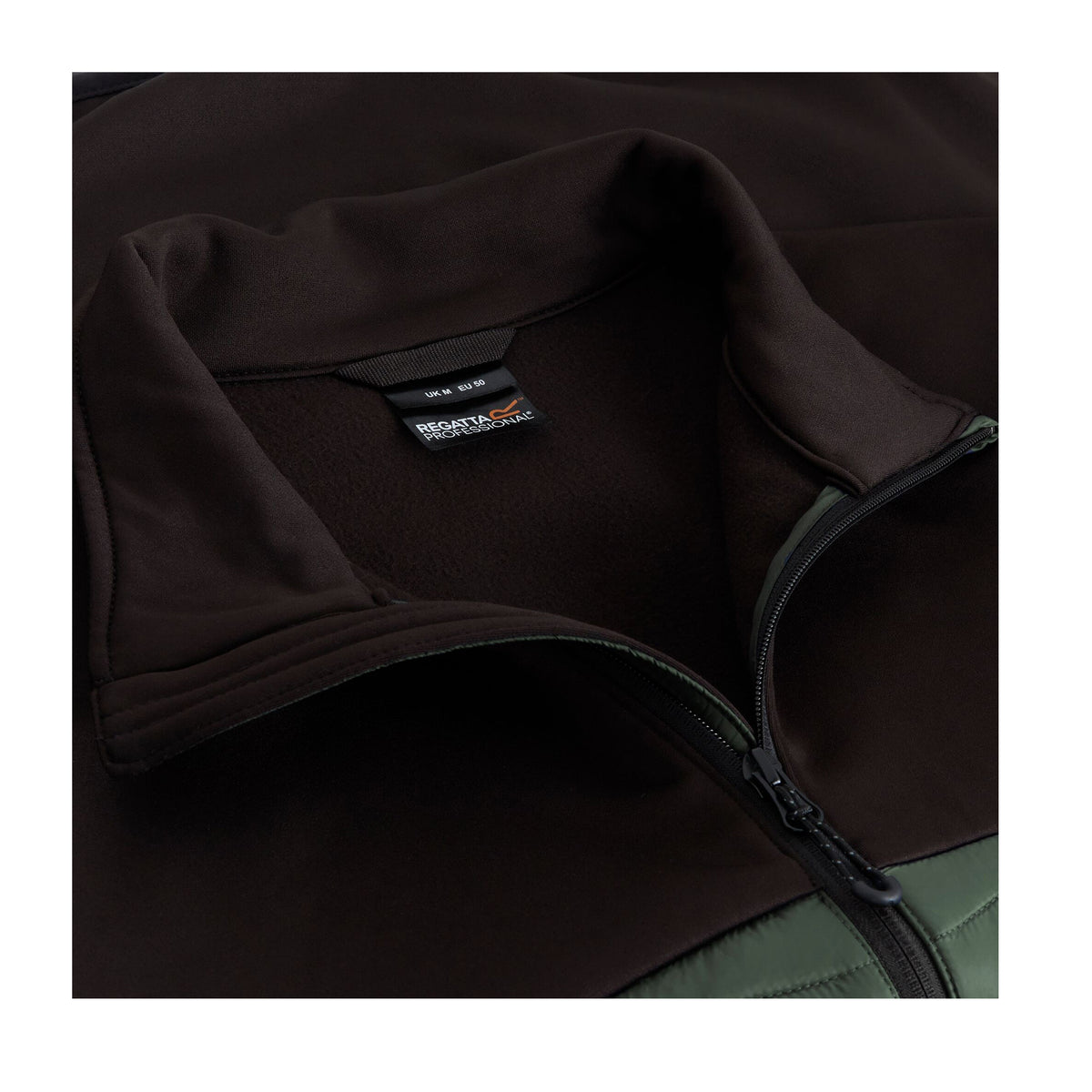 Dark Khaki-Black - Lifestyle - Regatta Mens Loft Lite Hybrid Padded Jacket