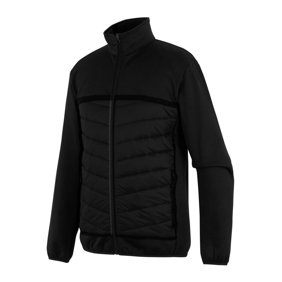 Black - Side - Regatta Mens Loft Lite Hybrid Padded Jacket