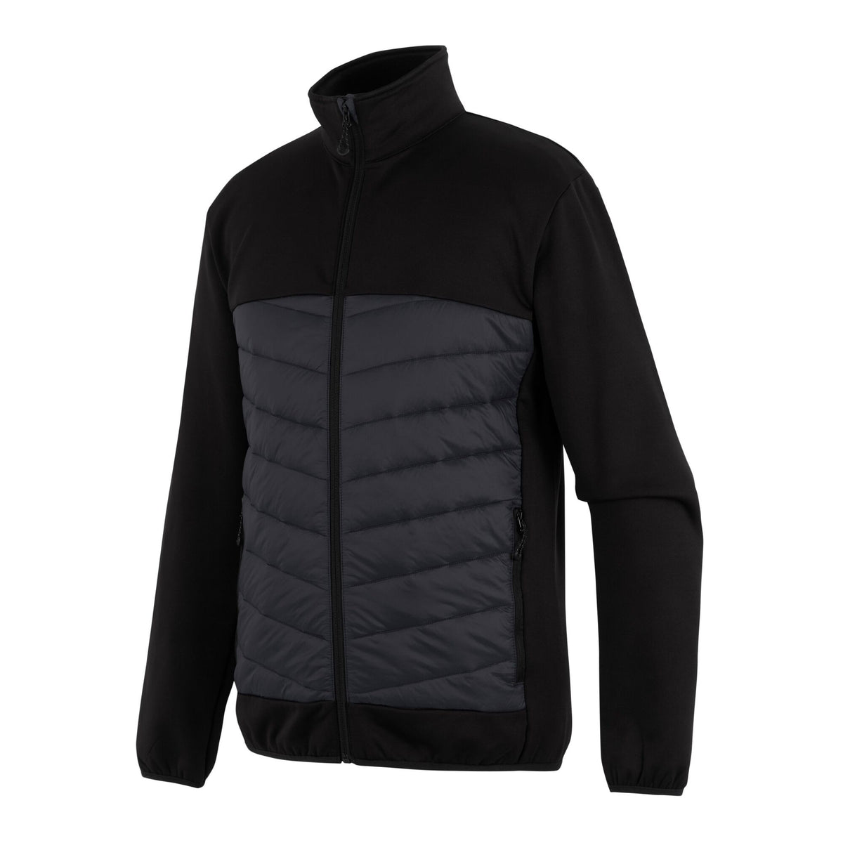 Seal Grey-Black - Side - Regatta Mens Loft Lite Hybrid Padded Jacket