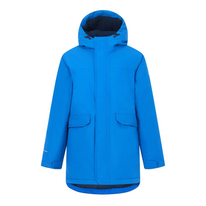 Olympian Blue-Navy - Front - Regatta Childrens-Kids Farbank II Waterproof Insulated Jacket