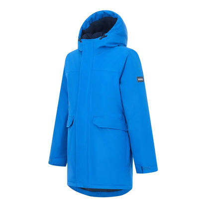 Olympian Blue-Navy - Side - Regatta Childrens-Kids Farbank II Waterproof Insulated Jacket