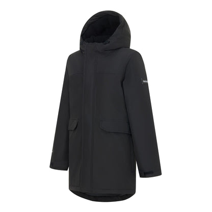 Black - Side - Regatta Childrens-Kids Farbank II Waterproof Insulated Jacket