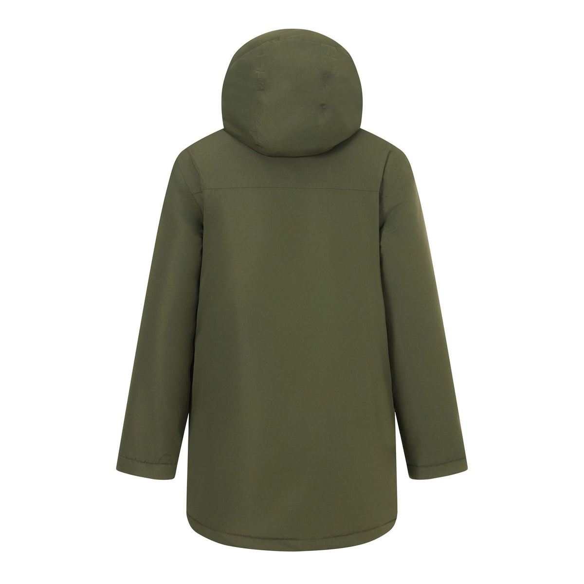 Dark Khaki-Rooibos Tea - Back - Regatta Childrens-Kids Farbank II Waterproof Insulated Jacket
