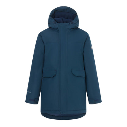 Navy - Front - Regatta Childrens-Kids Farbank II Waterproof Insulated Jacket