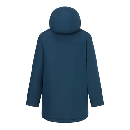 Navy - Back - Regatta Childrens-Kids Farbank II Waterproof Insulated Jacket
