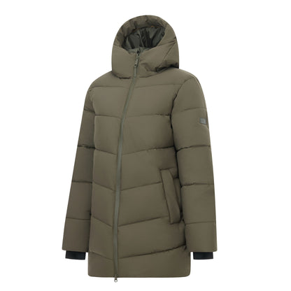 Dark Khaki - Side - Regatta Womens-Ladies Faye Padded Jacket