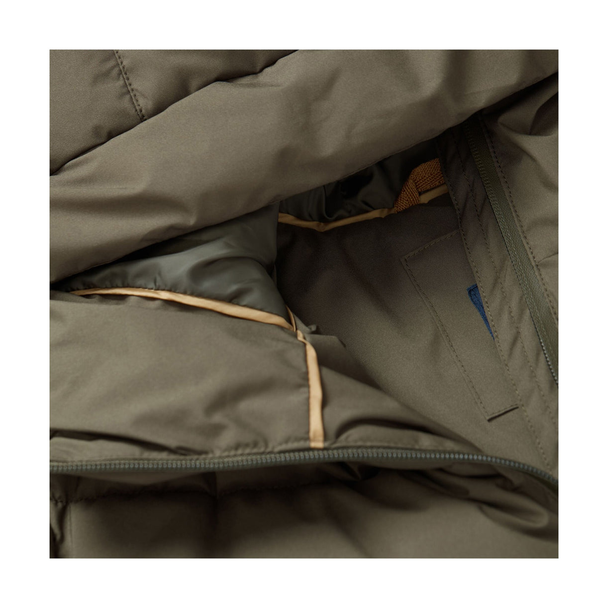 Dark Khaki - Pack Shot - Regatta Womens-Ladies Faye Padded Jacket