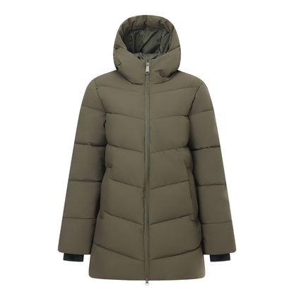 Dark Khaki - Front - Regatta Womens-Ladies Faye Padded Jacket