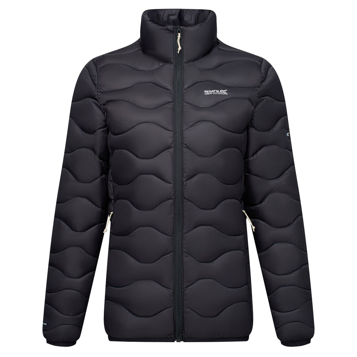 Black - Front - Regatta Womens-Ladies Hydi Insulated Padded Jacket