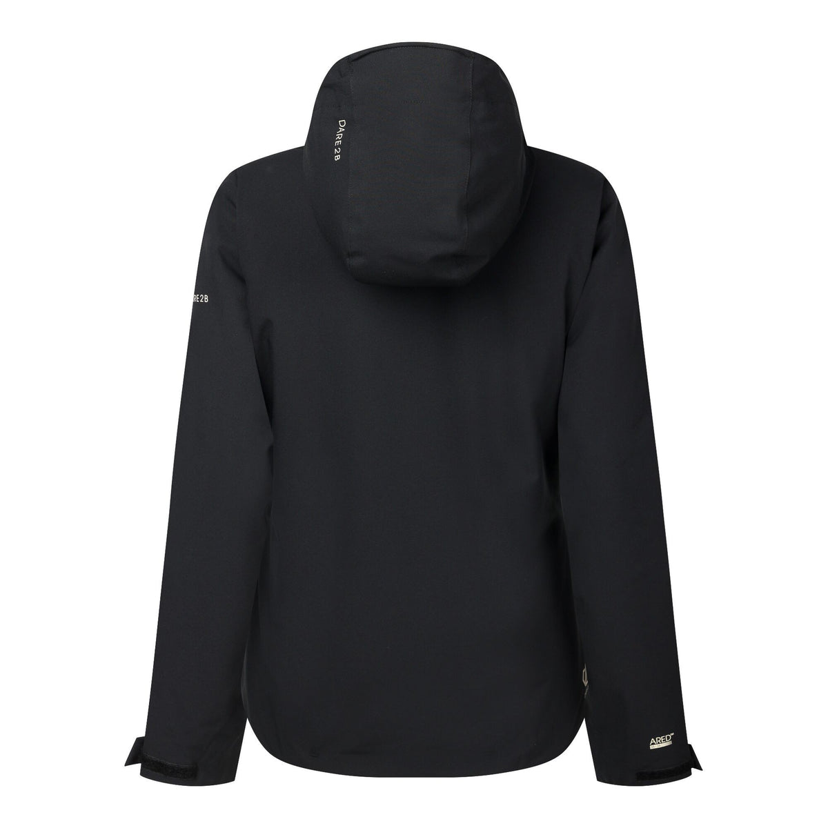 Black - Back - Dare 2B Womens-Ladies Torrek Blaze II Waterproof Jacket