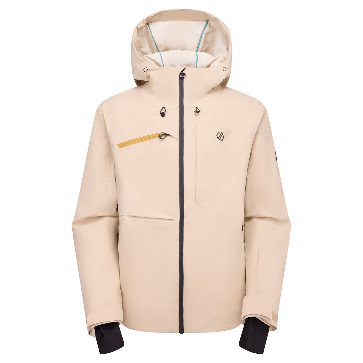 White Pepper - Front - Dare 2B Mens Affinity Ski Jacket
